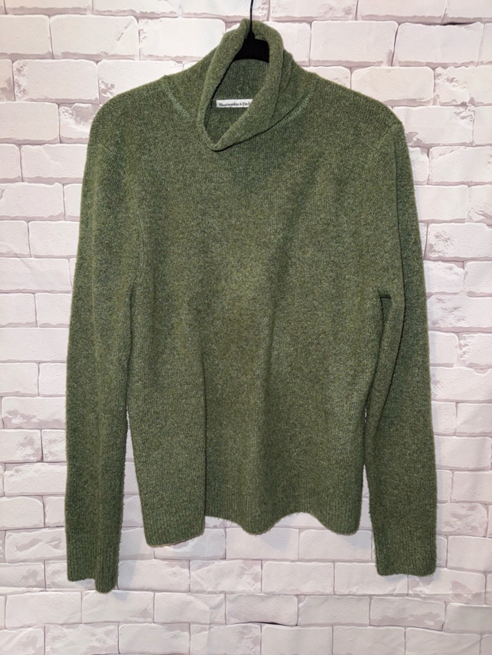 Abercrombie & Fitch Olive Cowl Neck Sweater